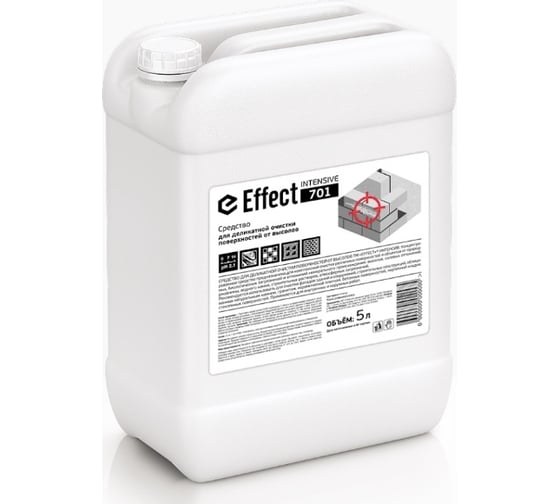 Изображение товара Средство для деликатной очистки поверхностей от высолов EFFECT ИНТЕНСИВ 701 5 л 13047