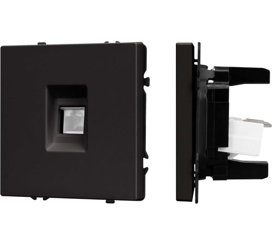 Изображение товара Механизм компьютерной розетки Arlight SCT-NOBE-MPC1-SFPL-BK 1шт 054305
