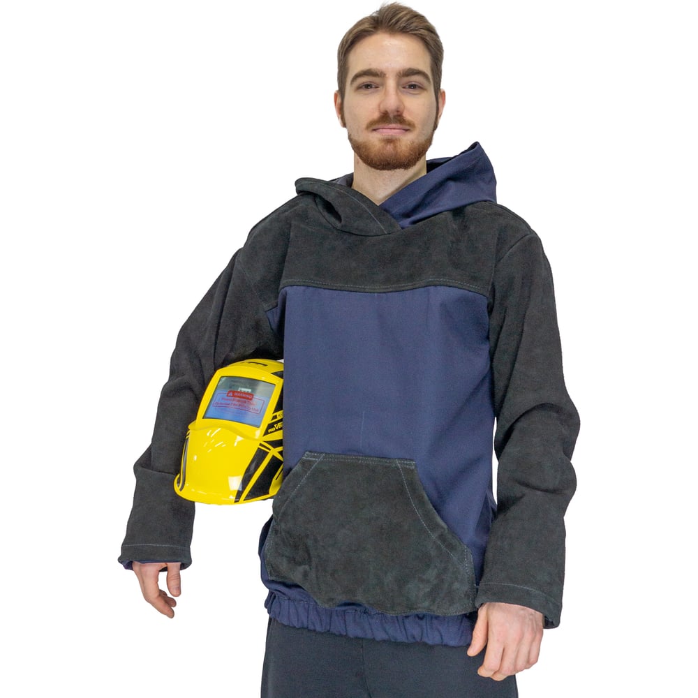 Изображение товара Куртка сварщика КСМ р 56-58 огнестойкая защита от брызг 182-188