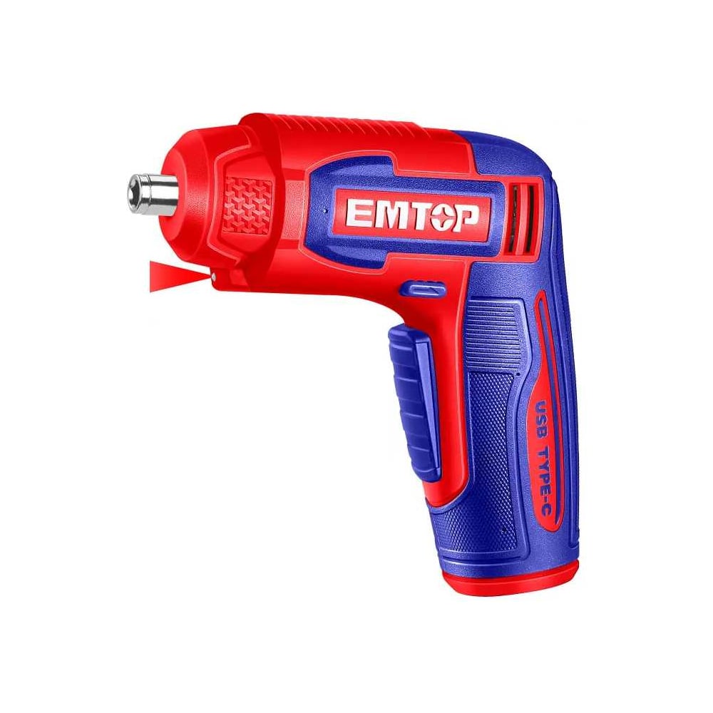 Изображение товара Отвертка аккумуляторная emtop ECSR0458