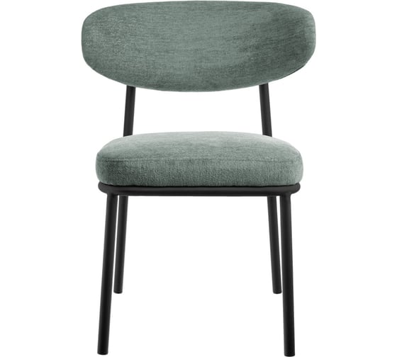 Изображение товара Стул BRADEX Lucas 2 шалфей шенилл с чёрными ножками FR 1021