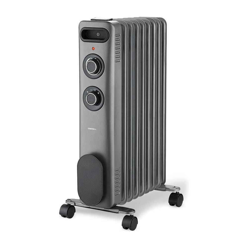 Изображение товара Масляный обогреватель Centek CT-6232-9 серый 9 секций 2000Вт