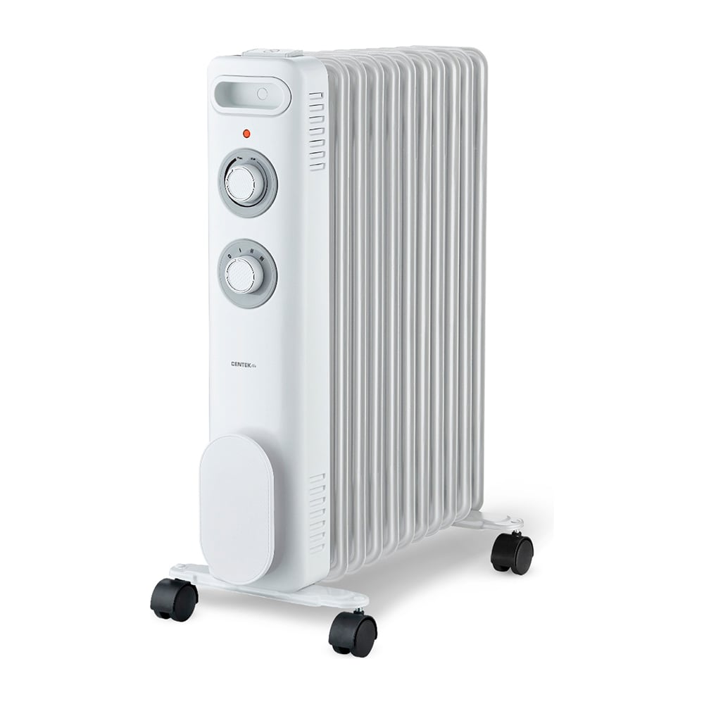 Изображение товара Масляный обогреватель Centek CT-6230-11 белый 11 секций 2500Вт для дома и офиса