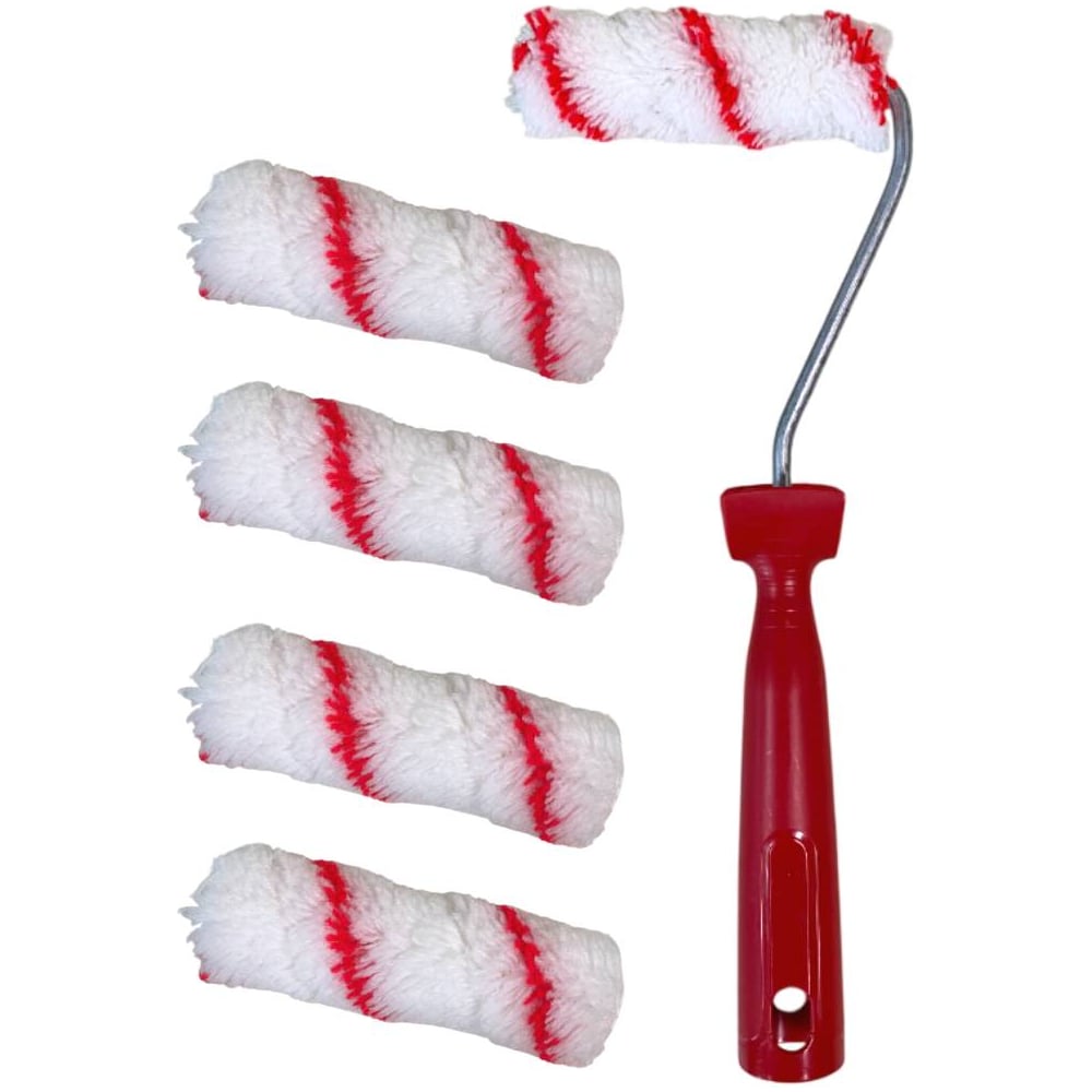 Изображение товара Мини-валик Accurate 475х125х45 с 4 сменными роликами для водных красок