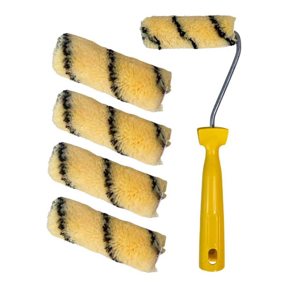 Изображение товара Мини-валик Accurate 475х125х45 для эмалей с 4 сменными роликами