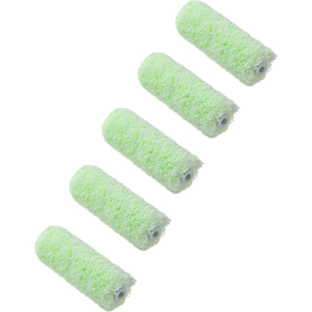 Изображение товара Мини-ролик ACCURATE 110х15х15 микроволокно для водоэмульсионных ЛКМ 5 шт