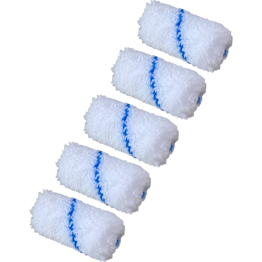 Изображение товара Мини ролик ACCURATE 60мм микрофибра 5шт для водоэмульсионных ЛКМ