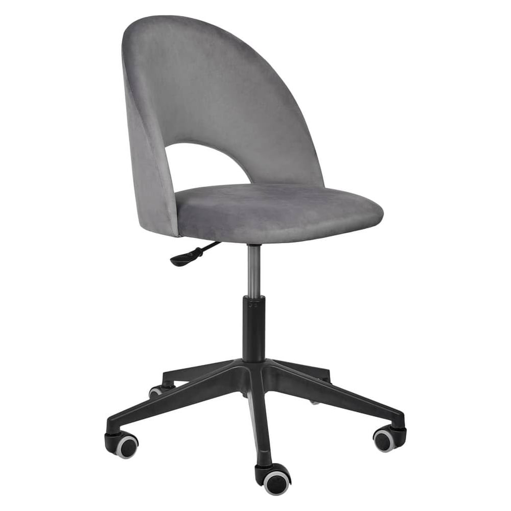 Изображение товара Стул вращающийся BRADEX Leo на колесиках, темно-серый RF 0050