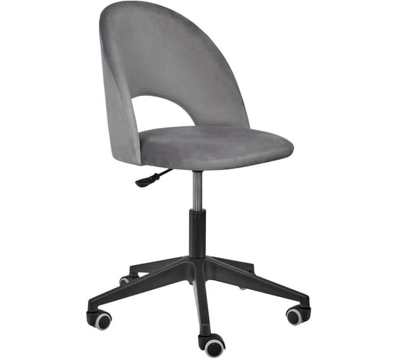 Изображение товара Стул вращающийся BRADEX Leo на колесиках, темно-серый RF 0050