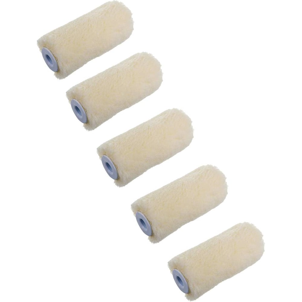 Изображение товара Ролик мини ACCURATE 60х15мм для водоэмульсионных ЛКМ, комплект из 5 штук