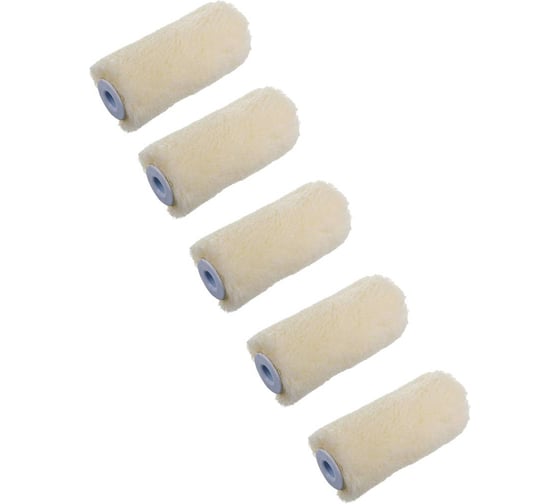 Изображение товара Ролик мини ACCURATE 60х15х15 Велюр 60мм ворс 5мм 5шт лаки 18130604/5