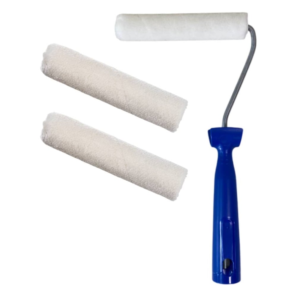 Изображение товара Мини-валик ACCURATE 400х165х45 Велюр 2 шт сменные ролики для водоэмульсионных ЛКМ