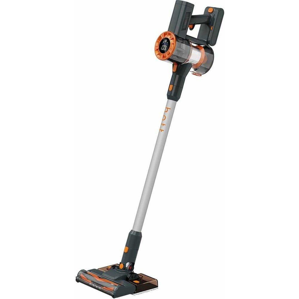 Изображение товара Вертикальный беспроводной пылесос HOTT HT-VC01SWD с влажной уборкой