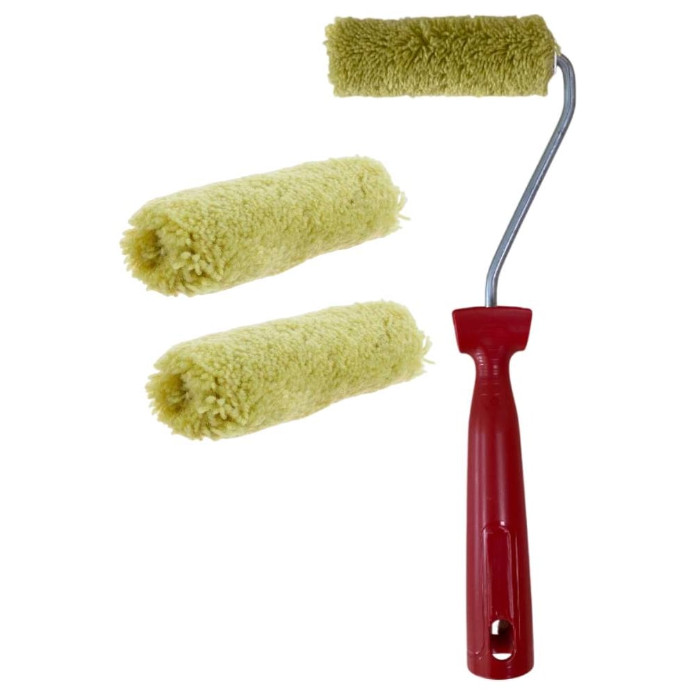 Изображение товара Мини-валик в сборе ACCURATE 395х125х45 полиакрил 2 сменных ролика