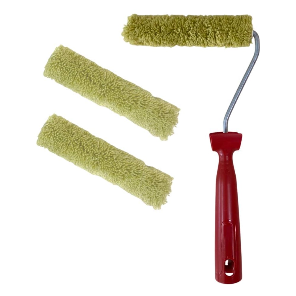 Изображение товара Мини-валик ACCURATE 400x165x45 для водоэмульсионных красок с 2 сменными роликами