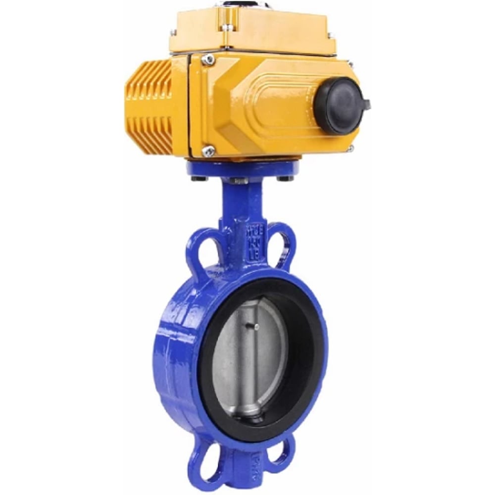 Изображение товара Затвор дисковый WCB-316L-EPDM Ду100 Ру16 с электроприводом DN.ru