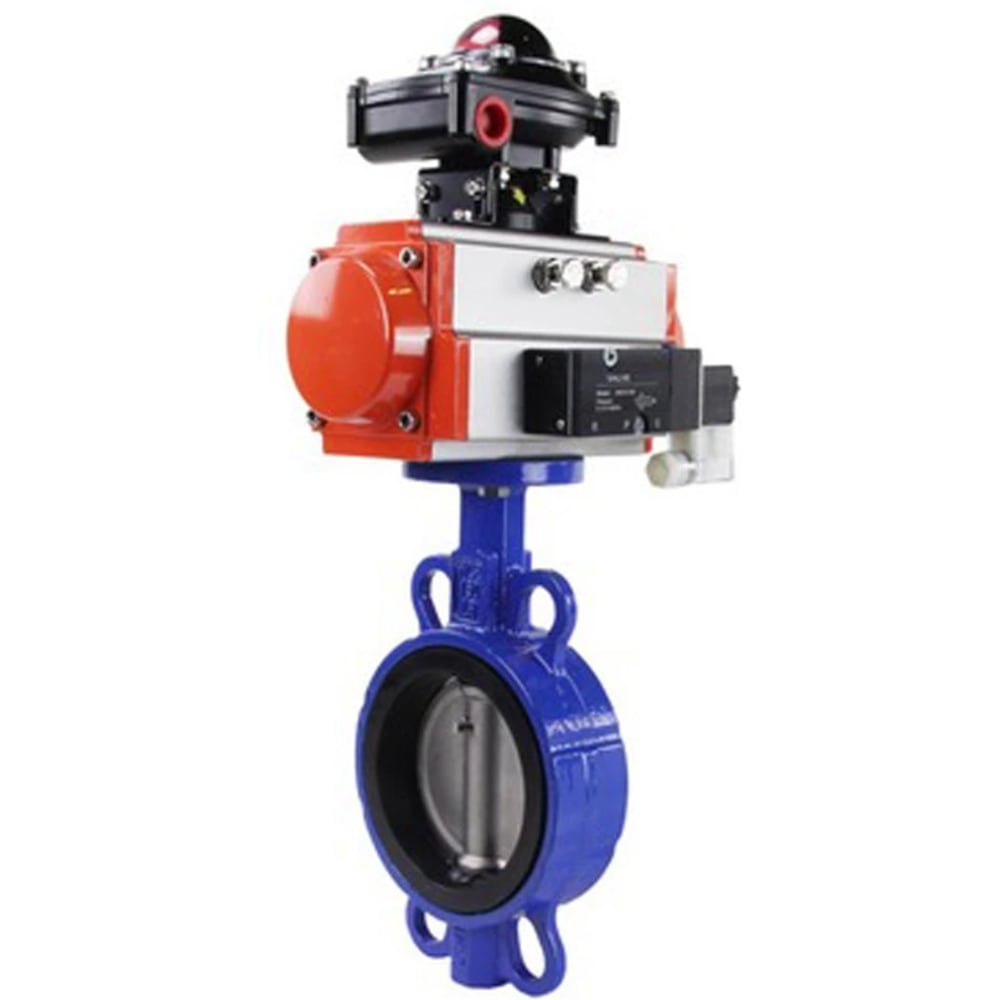 Изображение товара Затвор дисковый WCB-316L-NBR Ду125 пневмопривод DA-105