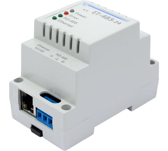 Изображение товара Преобразователь интерфейсов Новатек-Электро ЕТ-485 24V 3425680485 24