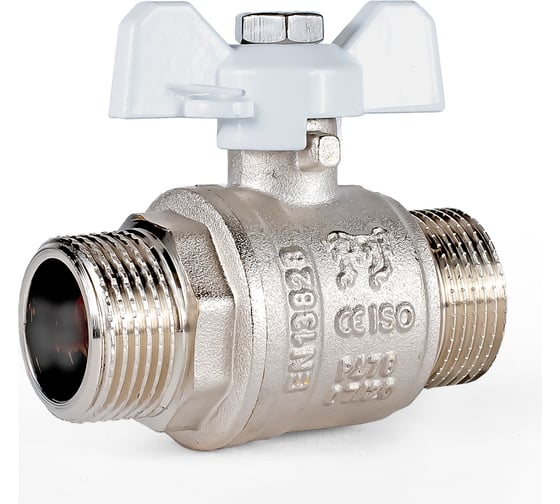 Изображение товара Шаровой кран PROFACTOR PF STANDARD ручка бабочка, н/н 3/4 дюйма PF FBV 307