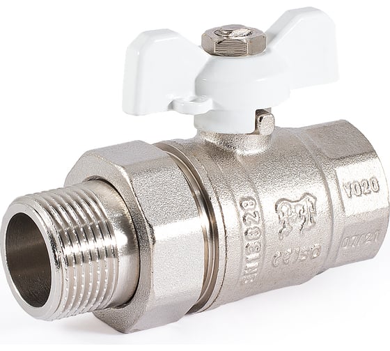 Изображение товара Шаровой кран PROFACTOR PF STANDARD с полусгоном, в/н, ручка бабочка 3/4 дюйма PF UBV 325S