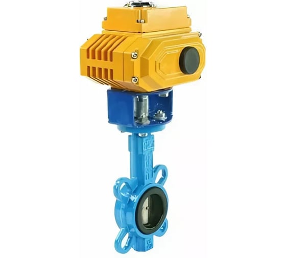 Изображение товара Затвор дисковый BV-16 Ду100 Ру16 с 1/4-оборотным электроприводом QT-010 220В DN.ru D050-85791