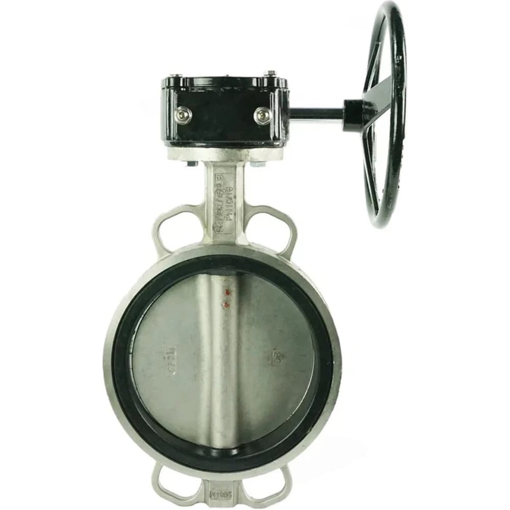 Изображение товара Затвор дисковый 316L-316L-NBR Ду125 Ру16 с редуктором HAM-2