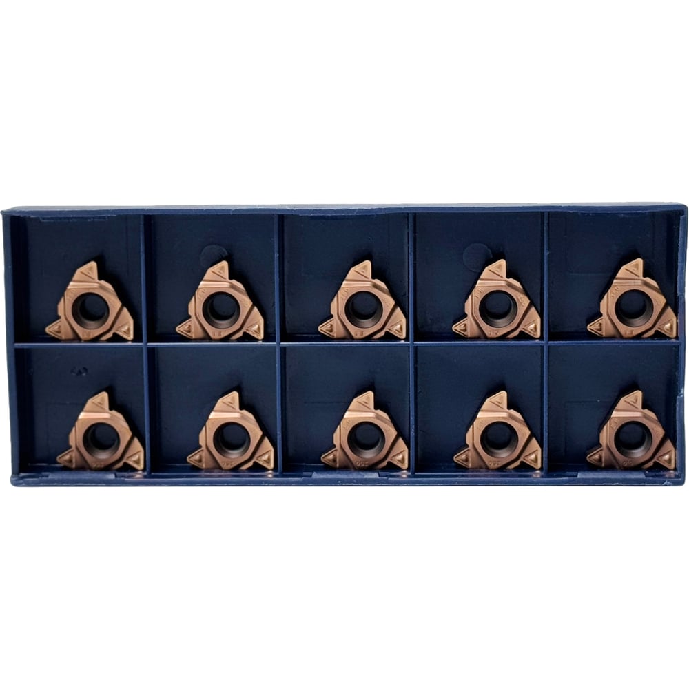 Изображение товара Комплект режущих пластин VIZER для резьбовых операций 10 шт 22ER 5.00 ISO