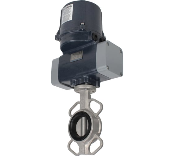 Изображение товара Затвор дисковый 304-304-VITON-2W-Fb Ду150 Ру16, электропривод ЭПВП-020 220В DN.ru D050-81355