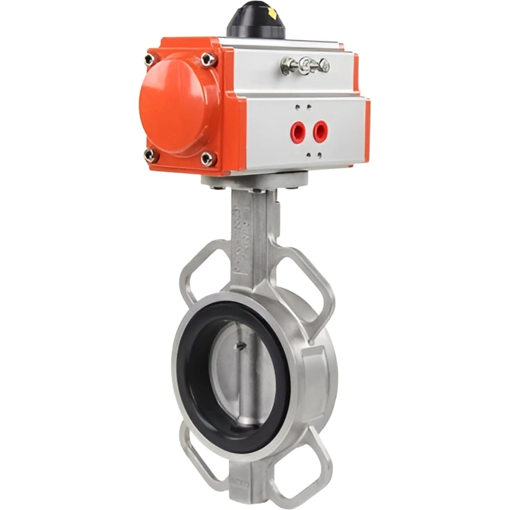 Изображение товара Дисковый затвор из нержавеющей стали Ду125 Ру16 пневмопривод DA-105