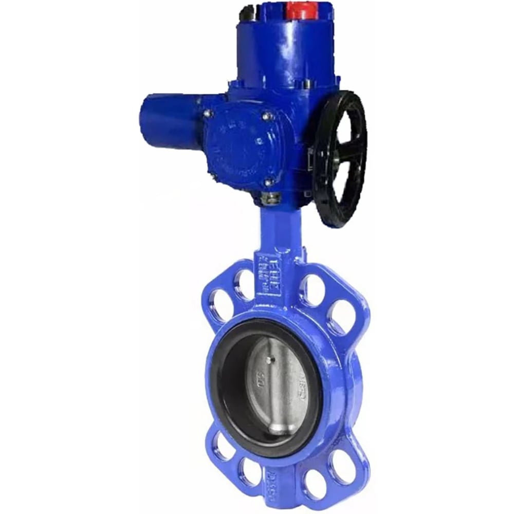 Изображение товара Дисковый затвор DN.ru WCB-316L-NBR Ду150 Ру16 с взрывозащищенным электроприводом