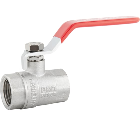 Изображение товара Шаровой кран PROFACTOR PF TREND в/в ручка рычаг 1/2 дюйма PF FBV 909