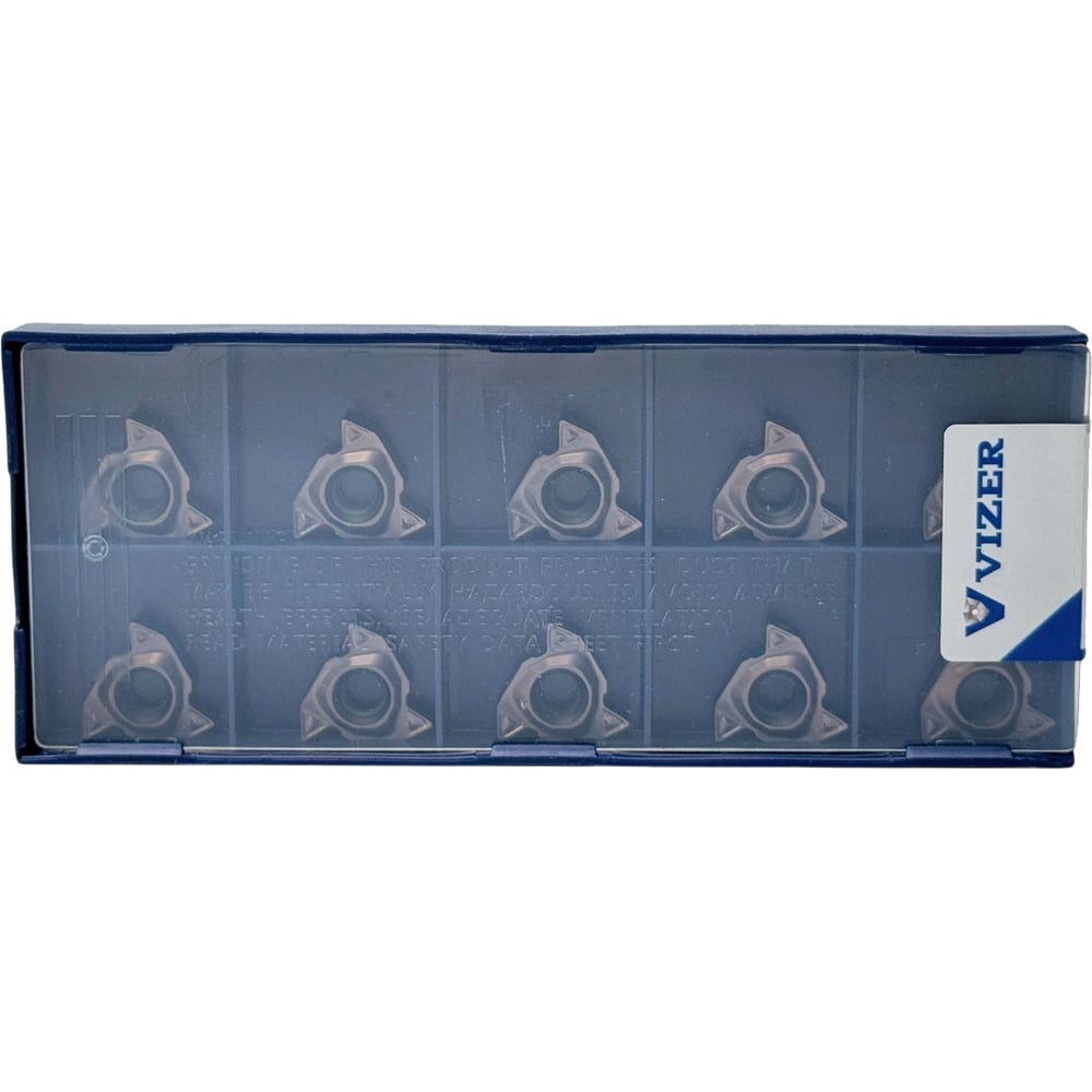 Упаковка 10шт. Пластина Vizer 22IR 6.00 ISO A VP3020 (М) 60020V52UP