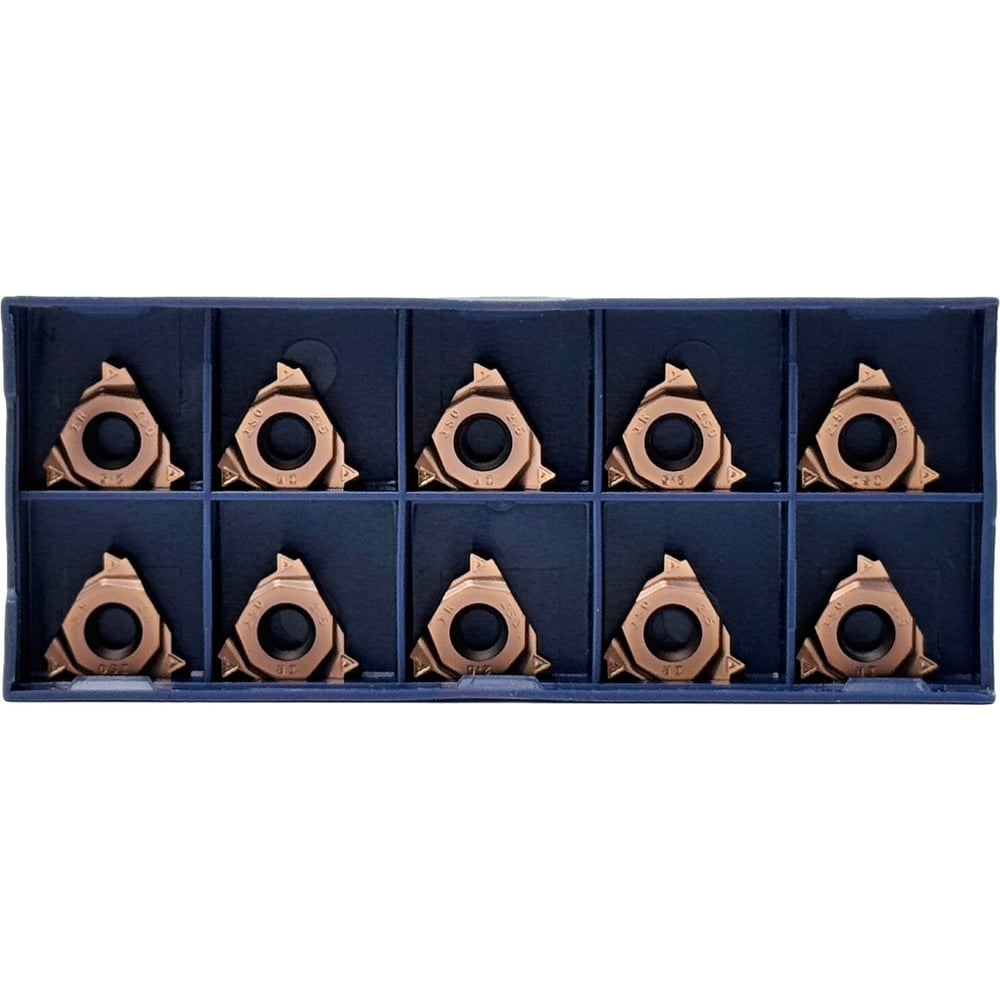 Изображение товара Пластина Vizer 16IR 2.50 ISO A VP2125B для нарезания резьбы, упаковка 10шт