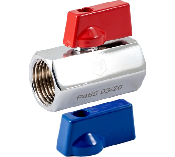 Изображение товара Шаровой кран PROFACTOR PF CHROME MINI для бытовой техники в/в 1/2 PF BMV 351