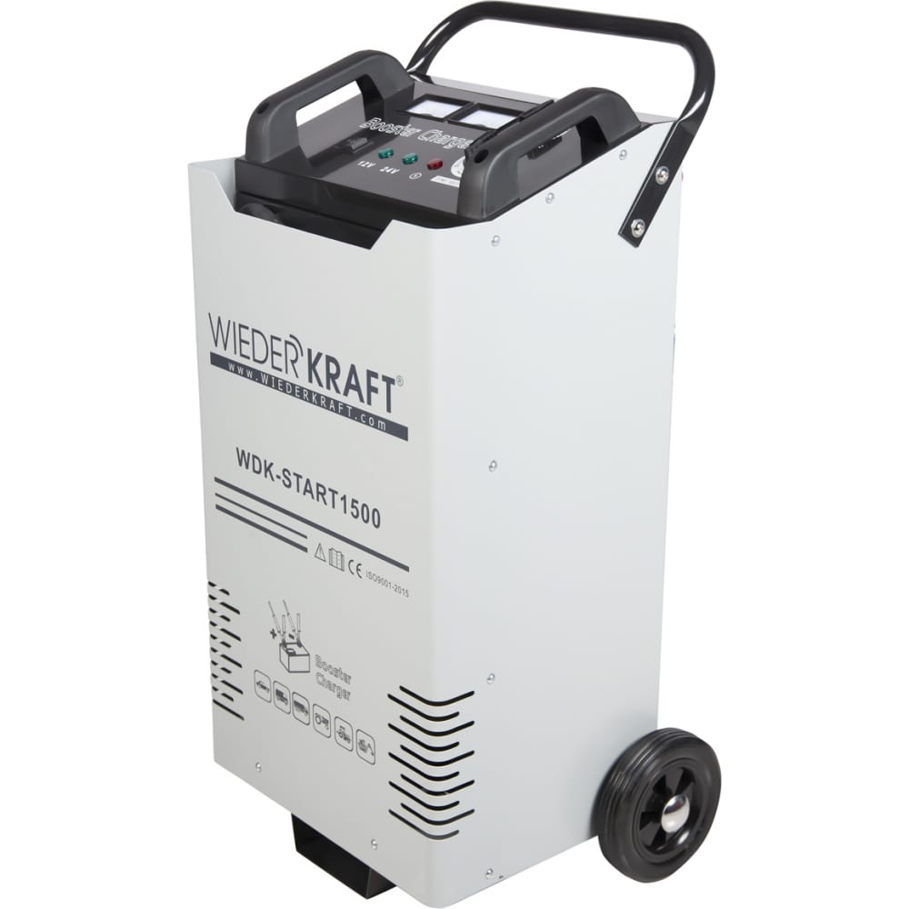 Пуско-зарядное устройство для запуска/зарядки аккумуляторов WIEDERKRAFT устройство для замены тормозной жидкости wiederkraft