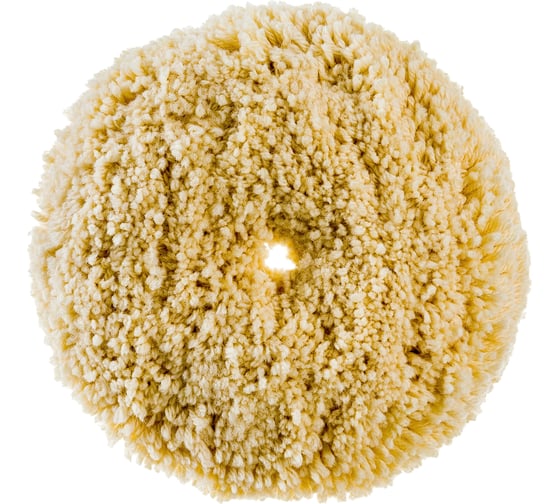 Изображение товара Круг полировальный из крученой шерсти на жёсткой основе PROFI 180 мм HOLEX HAS-4331