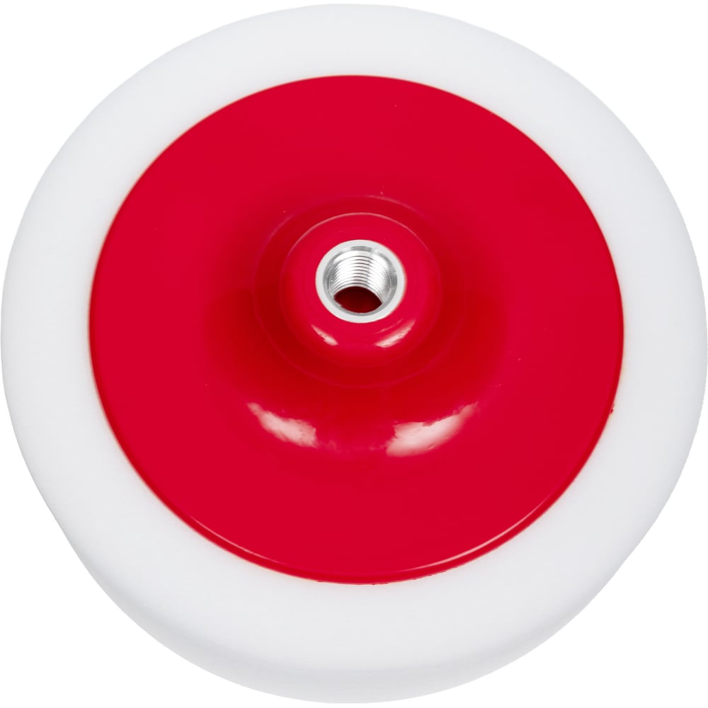 Изображение товара Круг полировальный поролоновый жесткий белый 150х50 мм М14 HOLEX