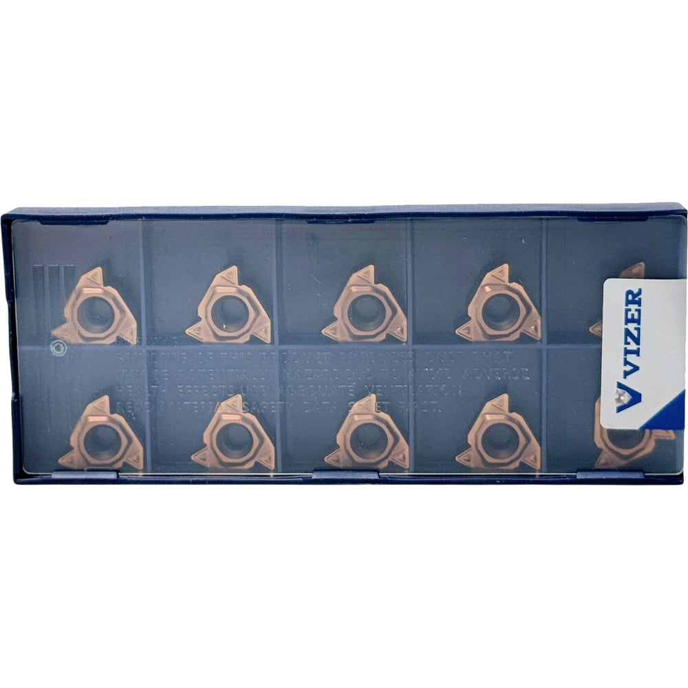Изображение товара Пластина VIZER 10 шт 22ER N60 VP9125B резьбообразующая для нарезания резьбы