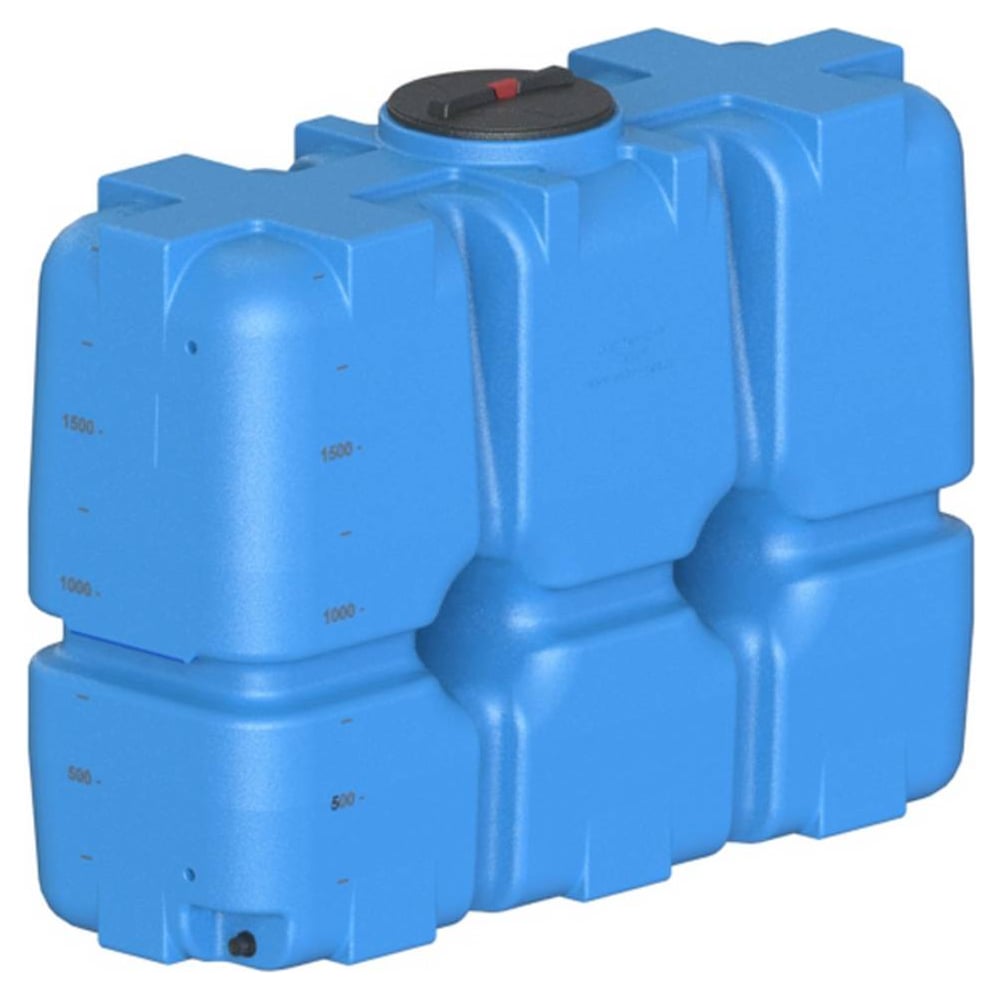 Изображение товара Танк АНИОН 2000 л с фланцем и крышкой для хранения жидкостей