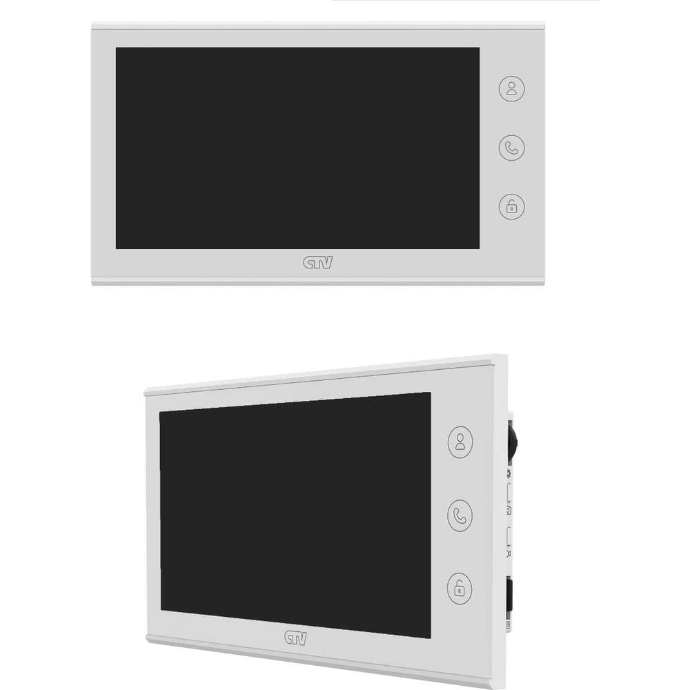 Изображение товара Цветной видеодомофон CTV -M5700 W белый 7 дюймов 1080х720 Пластик