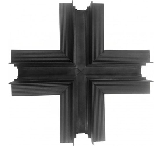Изображение товара Коннектор Х-образный для встраиваемого шинопровода iLEDEX VISION48/22 X-TYPE CONNECT 4822-022-44/44-BK
