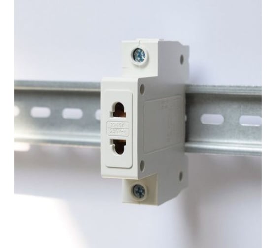 Изображение товара Розетка ЕТР РД-47 240В на дин рейку 13106