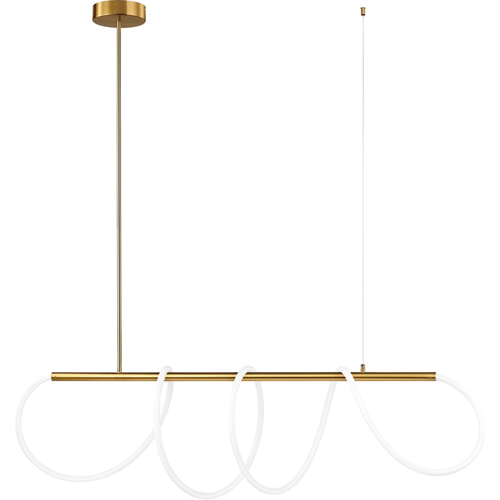 Изображение товара Подвесной светодиодный светильник LOFT IT Thread Brass 110 см стиль модерн