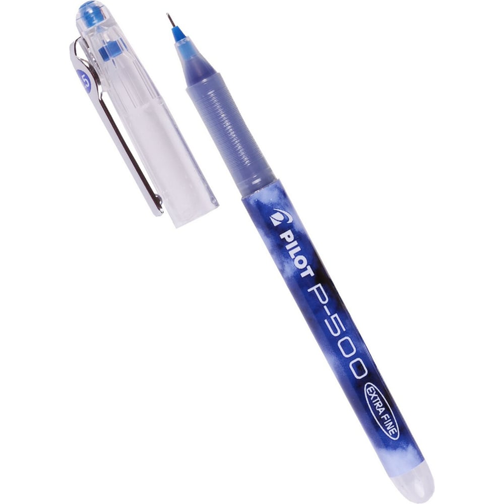 Изображение товара Гелевая ручка ОФИСМАГ PILOT Р-500 с увеличенным объемом чернил, синяя