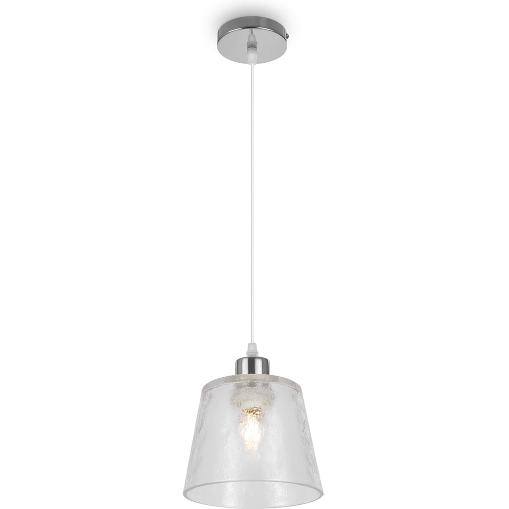 Изображение товара Подвесной светильник Freya FR5275PL-01CH модерн с прозрачным плафоном и хромированной арматурой