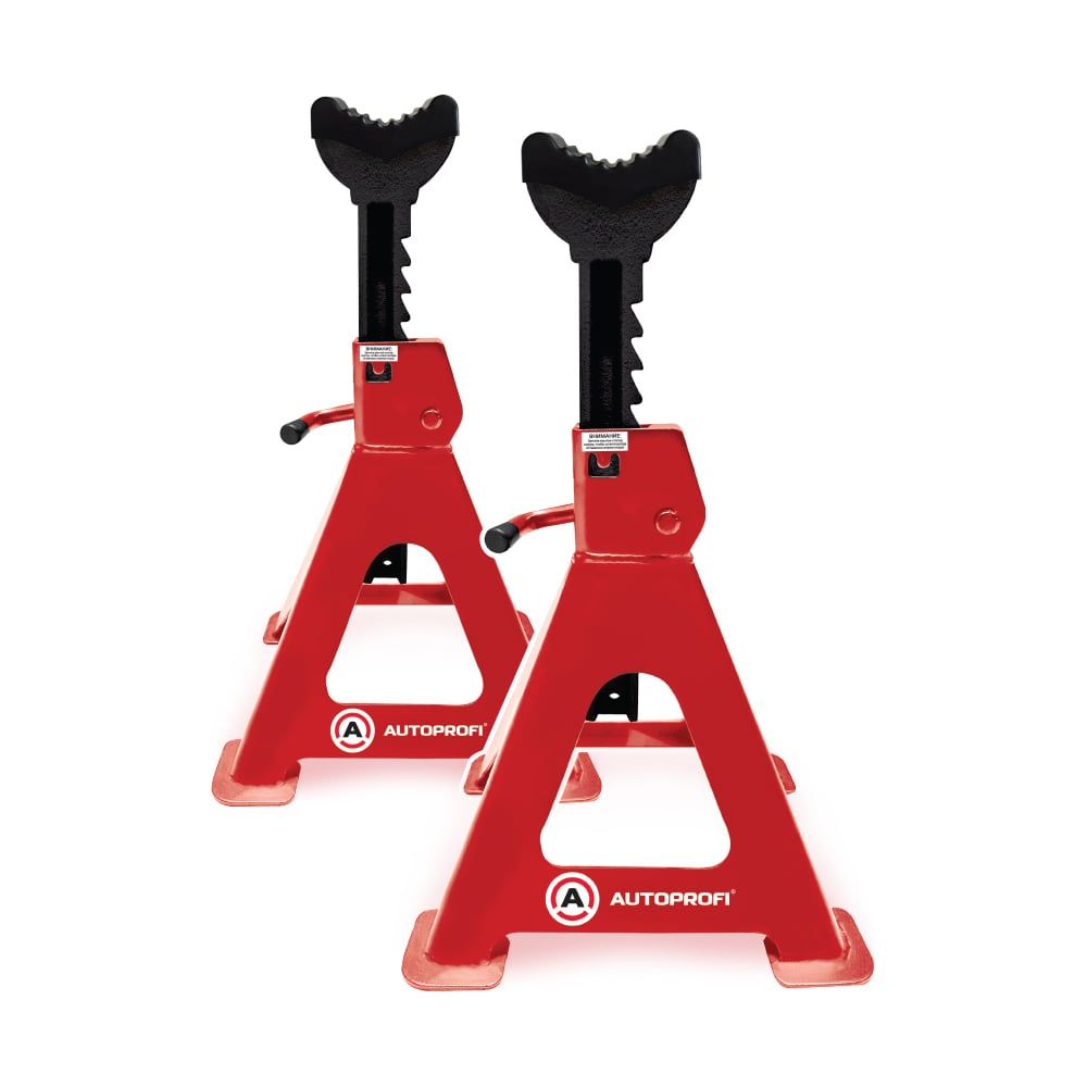 Изображение товара Страховочные опоры AUTOPROFI 3 тонны, механические, комплект из 2 шт