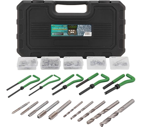 Изображение товара Набор приспособлений и футорок для восстановления резьбы iLOFORCE 131 предмет IF-9131U1(62680)