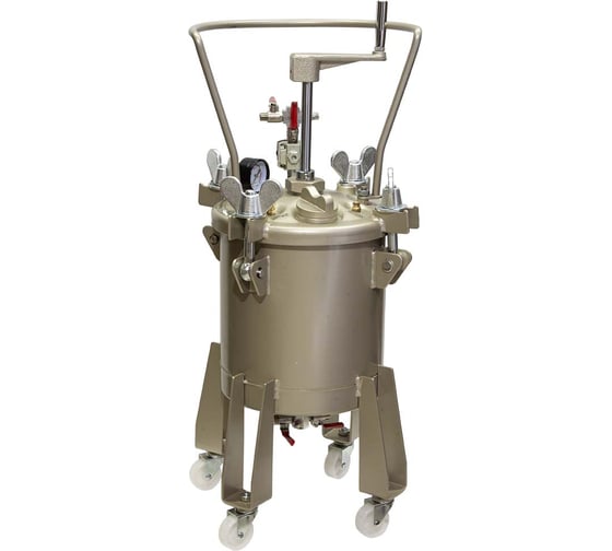 Изображение товара Красконагнетательный бак для густых составов с нижней подачей PI TOOLS PIT-10PL 1376