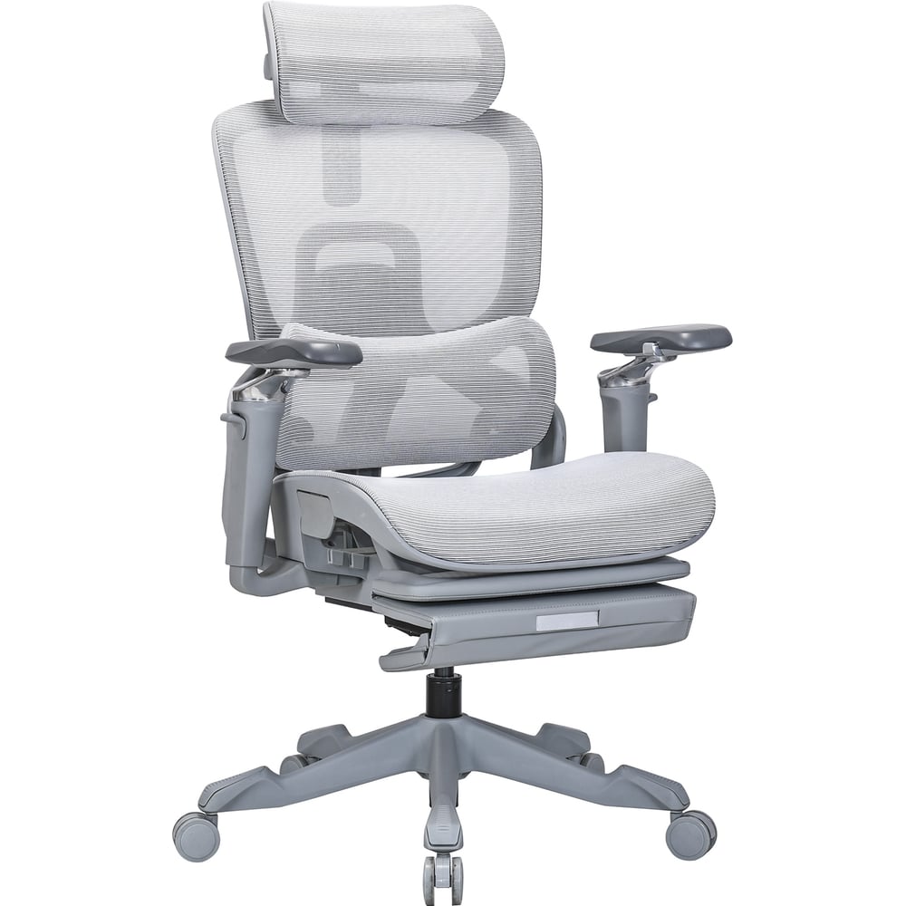 Изображение товара Компьютерное кресло EVOLUTION ZX 2 с регулировками и подлокотниками серое