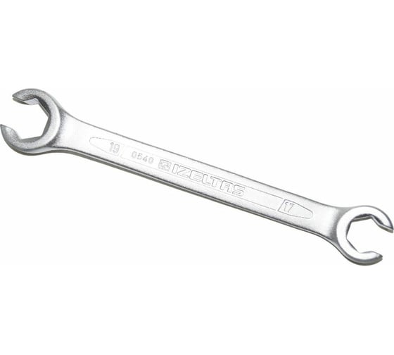 Изображение товара Накидной ключ IZELTAS разрезной 17x19мм, длина 210 мм, 540011719